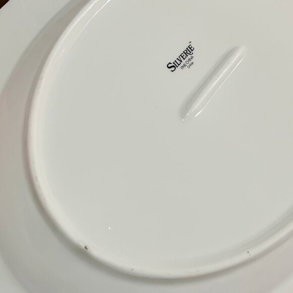 Vintage Silverie Fine China 14" x 10.25" Oval Platter - Picture 10 of 12